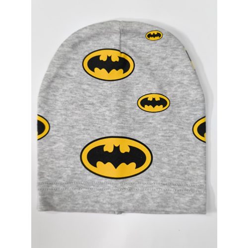 50-52 cm-es fejre szürke pamutsapka - Batman - ÚJ