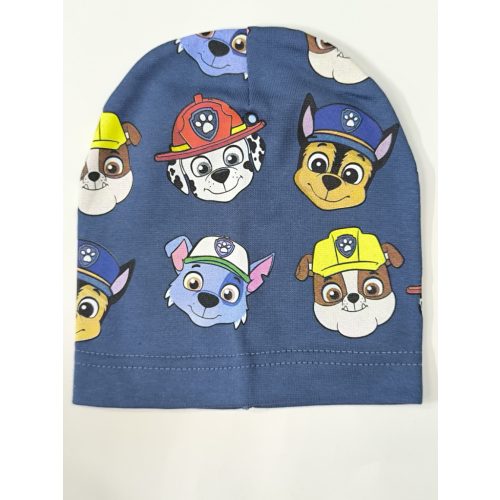 50-52 cm-es fejre középkék pamutsapka - Paw Patrol - Mancs őrjárat - ÚJ