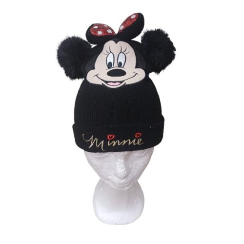 3-4 évesre fekete kötött sapka - H&M - Minnie egér