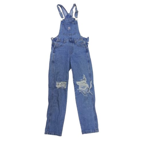 Női XS-es világoskék kantáros farmernadrág - Pull&Bear