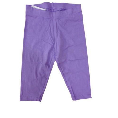 110-116-os lila térdig érő leggings - Lupilu