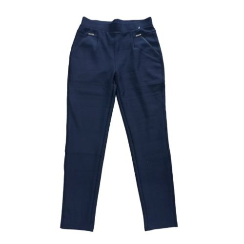 Női 2-3XL-es kék polárral vékonyan bélelt leggings hatású nadrág - Miss Capri - ÚJ