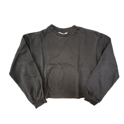 152-es fekete rövid állású pulóver - H&M