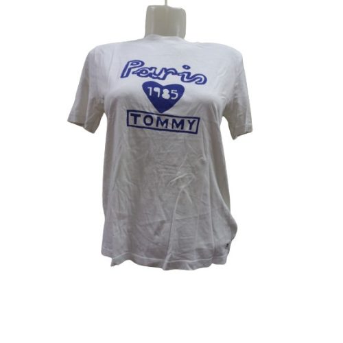 Női S-es fehér póló - Tommy Hilfiger (kicsit használtabb) 