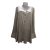 Női 48-as (3XL-es) drapp selyem blúz - H&M