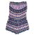 Női XS-es lila-rózsaszín mintás pánt nélküli playsuit - New Look