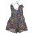 Női XS-es színes mintás playsuit, retro, hippi jelmezhez is jó - FB Sister - ÚJ