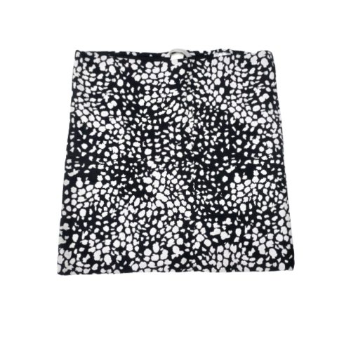 Női XS-es fekete-fehér mintás sztreccs szoknya - H&M