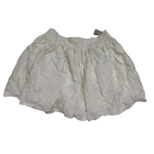 Női 42-es (XL) fehér gumírozott derekú fehér szoknya - H&M