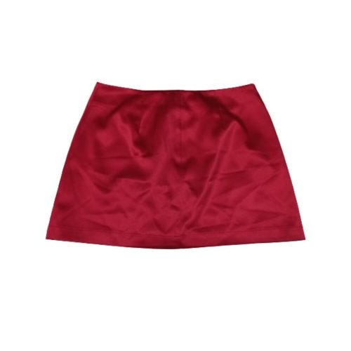 Női M-es piros selyem hatású miniszoknya - Forever21