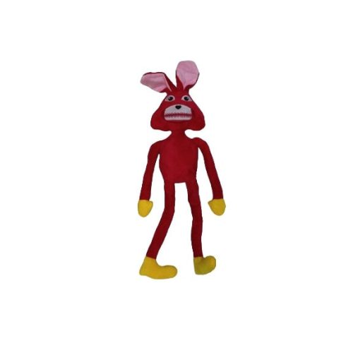 66 cm-es piros nyúl plüss figura - Huggy Wuggy - Poppy Playtime - ÚJ