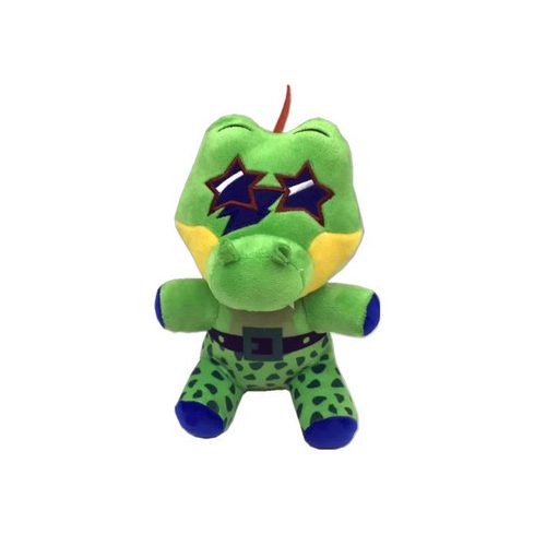 23 cm-es zöld plüss dínó vagy krokodil - FNAF- Five Nights at Freddy’s - ÚJ