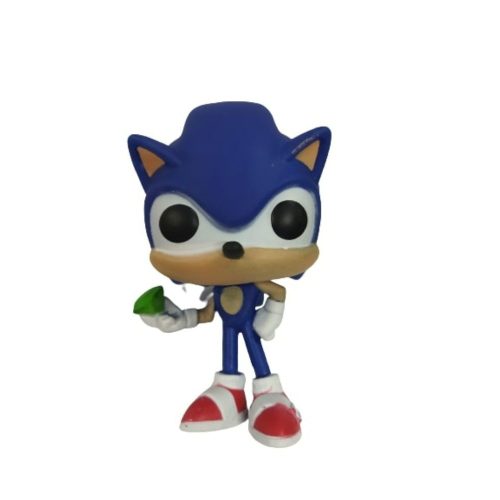 15 cm-es kék műanyag figura - Sonic - ÚJ